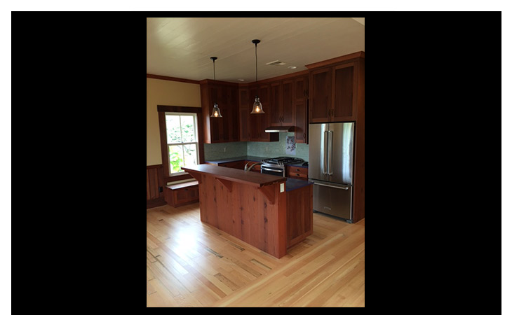 Mendocino kitchen remodel