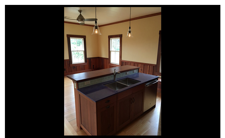 Mendocino kitchen remodel